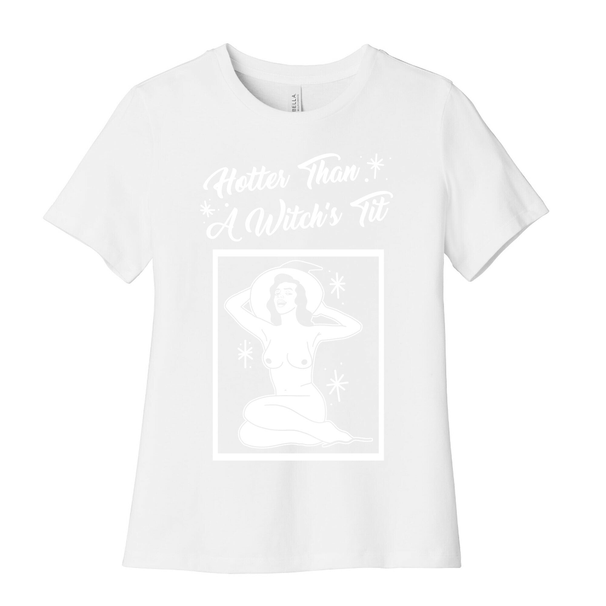 Hotter Than A Witch's Tit Women's Cotton Tee